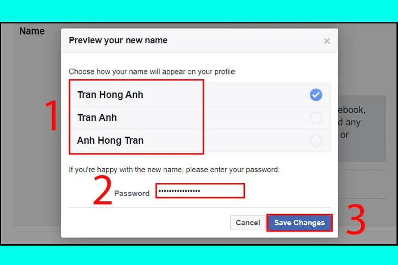 10 cách đổi tên Facebook trên máy tính, điện thoại, máy tính bảng không cần đủ 60 ngày