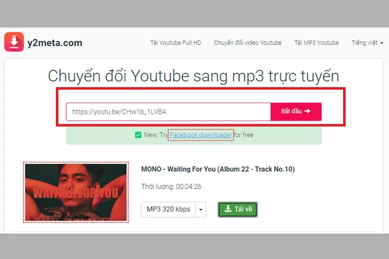 17 cách tải nhạc, video từ YouTube sang MP3 trên điện thoại, máy tính nhanh chóng, đơn giản