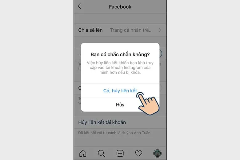 2 cách liên kết tài khoản Instagram với Facebook trên máy tính, điện thoại cực dễ