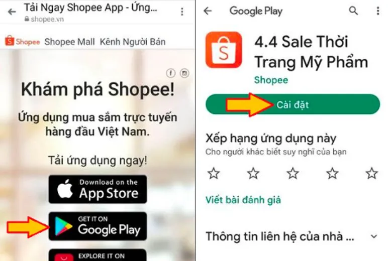 2 Cách tải Shopee trên điện thoại iPhone, Android đơn giản nhanh nhất