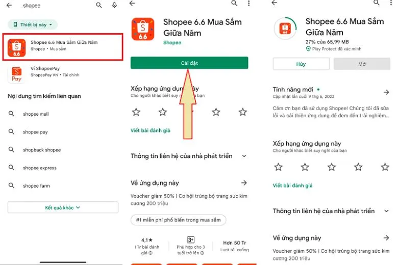 2 Cách tải Shopee trên điện thoại iPhone, Android đơn giản nhanh nhất