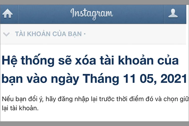 2 cách xóa tài khoản trên Instagram vĩnh viễn, vô hiệu hóa tài khoản Instagram trên điện thoại, máy tính đơn giản