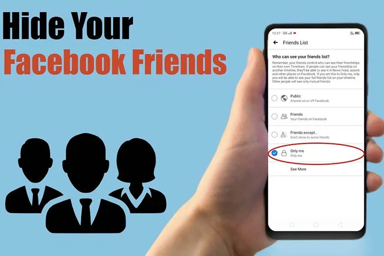 4 cách ẩn bạn bè trên Facebook 2023 trên điện thoại iPhone, Android, máy tính