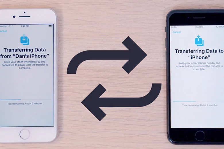 4 cách chuyển dữ liệu trên điện thoại iPhone và Android nhanh gọn và cực dễ dàng