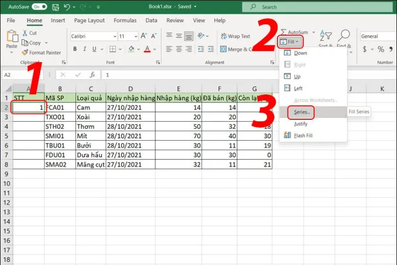 7 cách đánh số thứ tự trong Excel đơn giản, nhanh chóng mà người mới nên biết