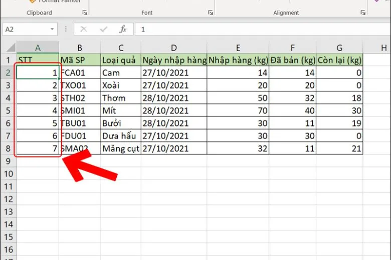 7 cách đánh số thứ tự trong Excel đơn giản, nhanh chóng mà người mới nên biết