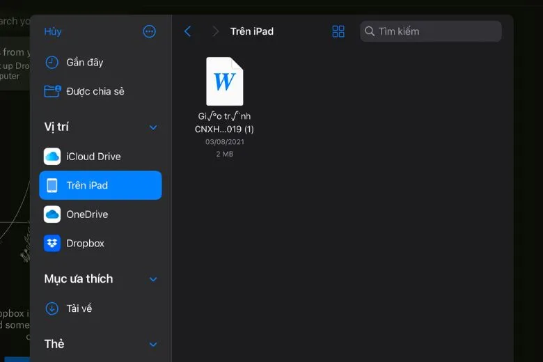 7 Cách lưu File trên iPad, lưu trữ chép các tệp file quan trọng ngay trong thiết bị