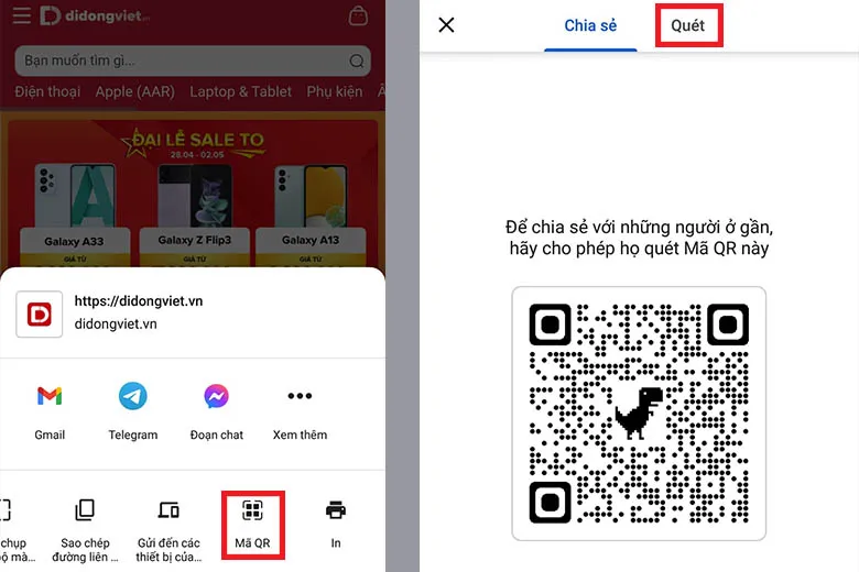 9 cách quét mã QR trên điện thoại Android và iPhone bất kỳ nhanh nhất