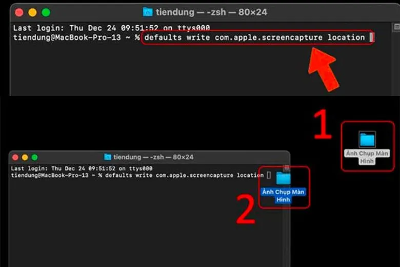 Ảnh chụp màn hình MacBook lưu ở đâu? Cách đổi vị trí lưu ảnh đơn giản