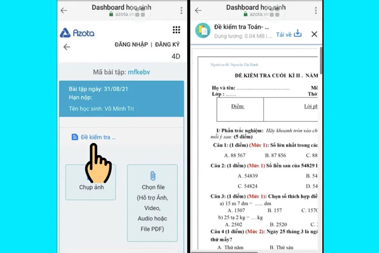 Azota – Ứng dụng giao và chấm bài tập: Tất tần tật những thông tin cần biết