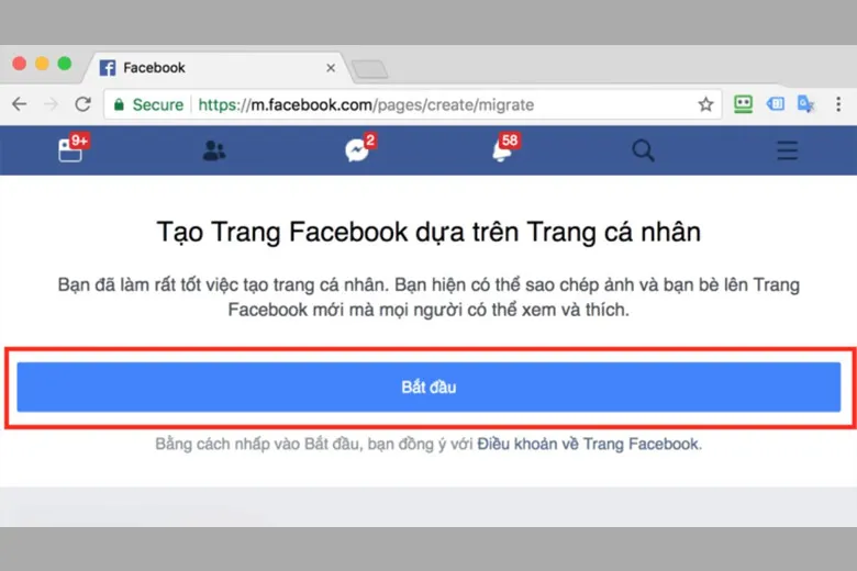 Các bước chuyển trang Facebook cá nhân thành Fanpage từ A-Z