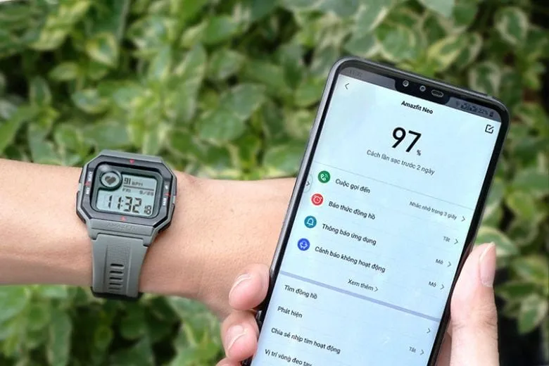 Các bước kết nối đồng hồ Amazfit Neo với điện thoại