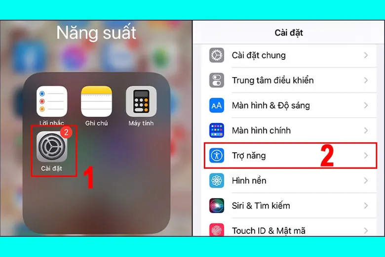 Cách bật nút home ảo trên iPhone 6, 7, 8, X, 11, 12, 13 Pro Max Full hệ điều hành iOS mới nhất hiện nay