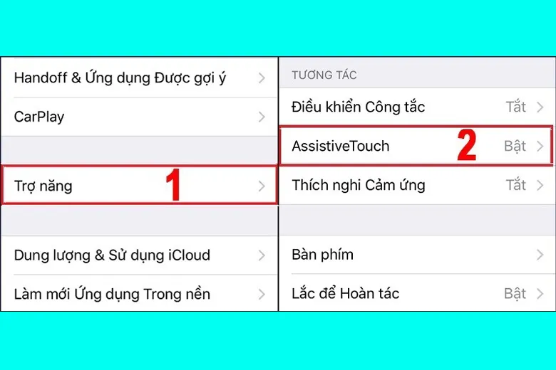 Cách bật nút home ảo trên iPhone 6, 7, 8, X, 11, 12, 13 Pro Max Full hệ điều hành iOS mới nhất hiện nay