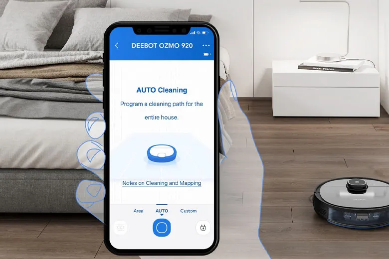 Cách cài đặt và sử dụng Robot hút bụi Ecovas Deebot chi tiết