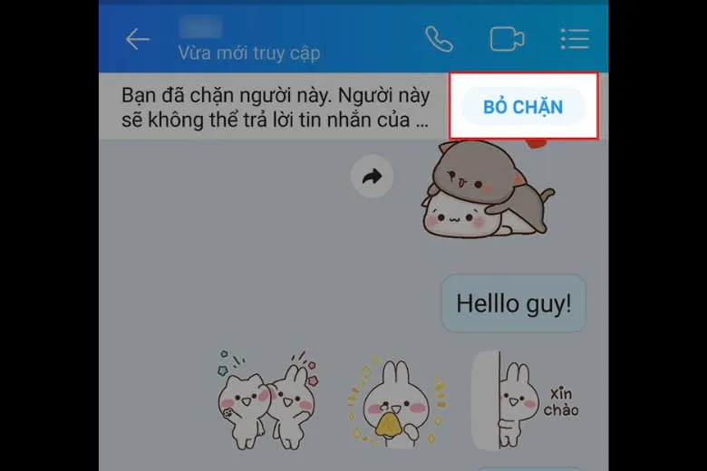 Cách chặn và bỏ chặn tài khoản lạ trên Zalo an toàn bảo mật