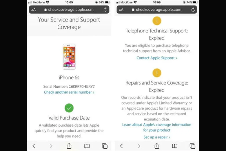 Cách check bảo hành Apple chi tiết kiểm tra tình trạng máy