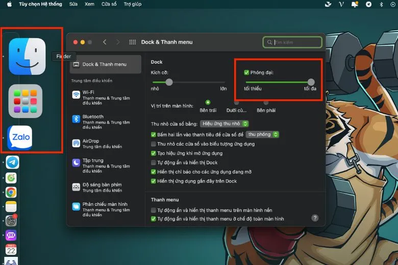 Cách chỉnh thanh Dock MacBook đơn giản và tiện lợi nhất cho thao tác làm việc mà bạn phải biết