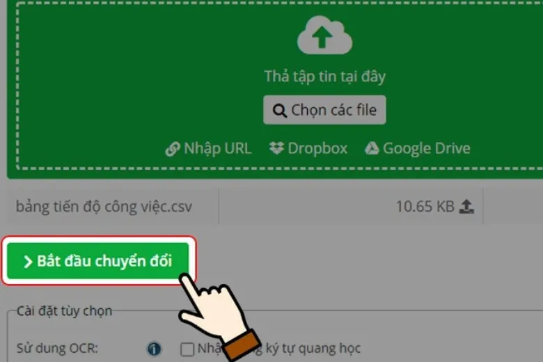 Cách chuyển file CSV sang Excel online miễn phí cực kỳ đơn giản