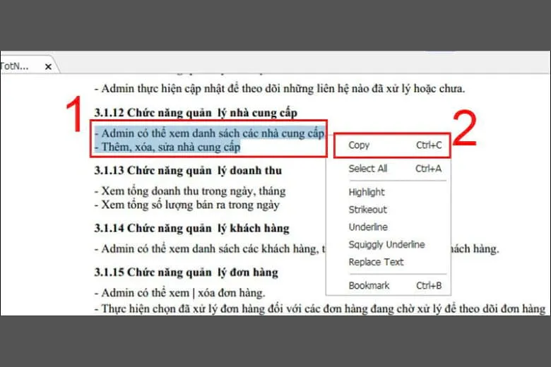 Cách Copy chữ trong File PDF đơn giản, hiệu quả nhất