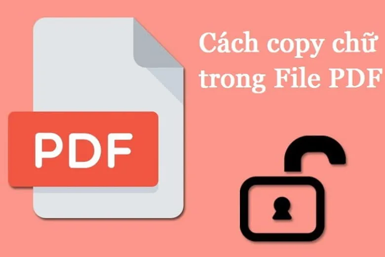 Cách Copy chữ trong File PDF đơn giản, hiệu quả nhất