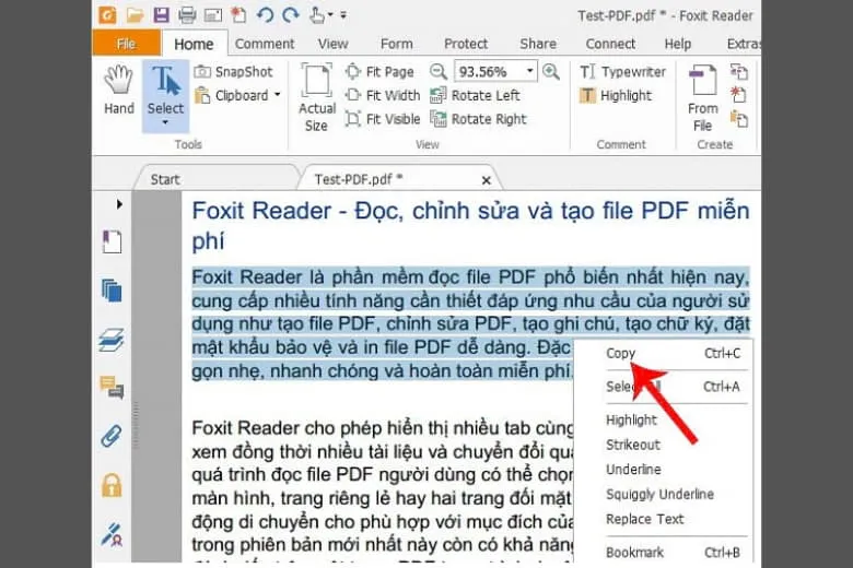 Cách Copy chữ trong File PDF đơn giản, hiệu quả nhất