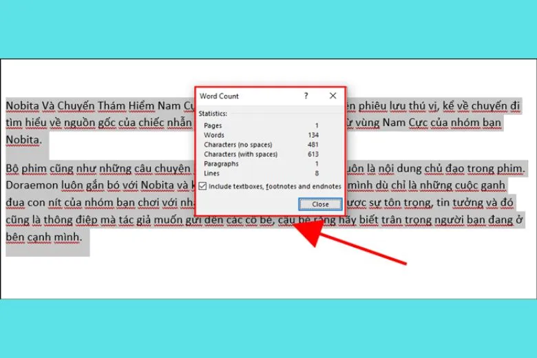 Cách đếm số ký tự trong tiêu đề, đoạn văn trực tuyến hoặc bằng phần mềm chính xác, hiệu quả