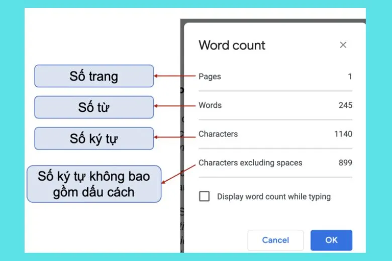 Cách đếm số ký tự trong tiêu đề, đoạn văn trực tuyến hoặc bằng phần mềm chính xác, hiệu quả