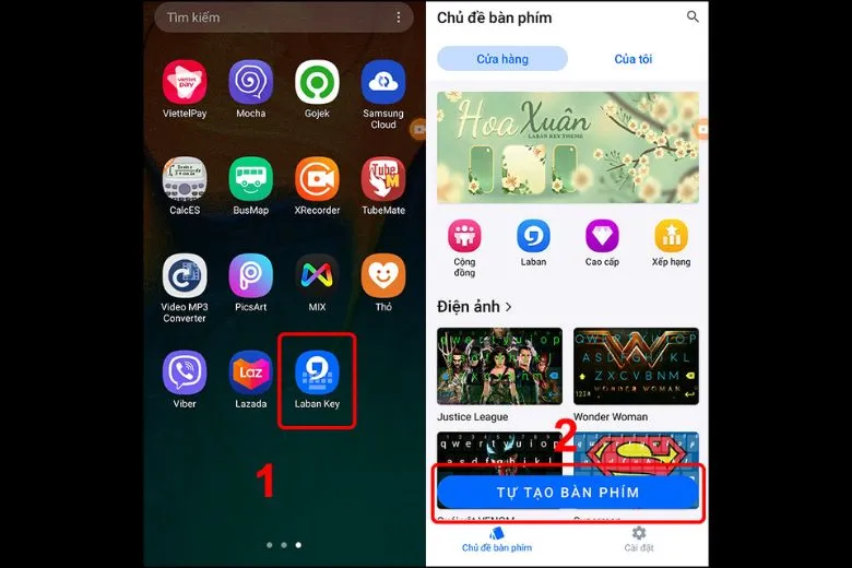 Cách đổi hình nền bàn phím cho điện thoại iPhone, Android cực đơn giản