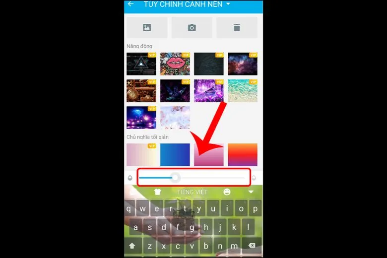 Cách đổi hình nền bàn phím cho điện thoại iPhone, Android cực đơn giản