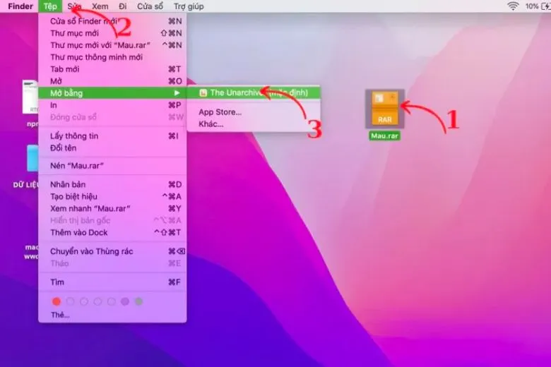 Cách giải nén File Rar trên MacBook miễn phí đơn giản nhanh nhất