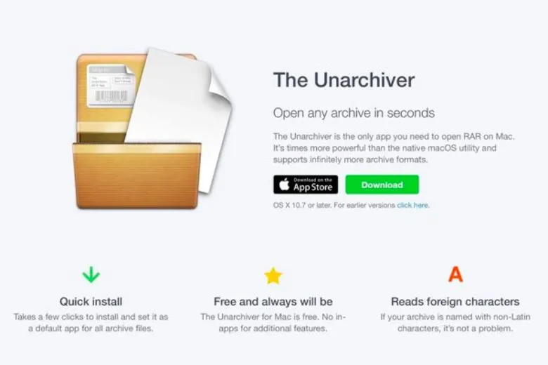 Cách giải nén File Rar trên MacBook miễn phí đơn giản nhanh nhất
