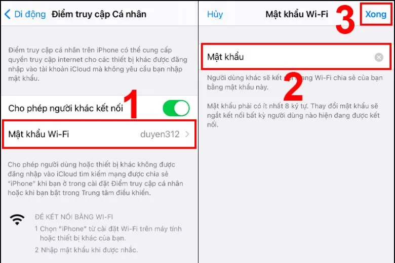 Cách giới hạn điểm truy cập cá nhân 3G/4G trên iPhone nhanh nhất