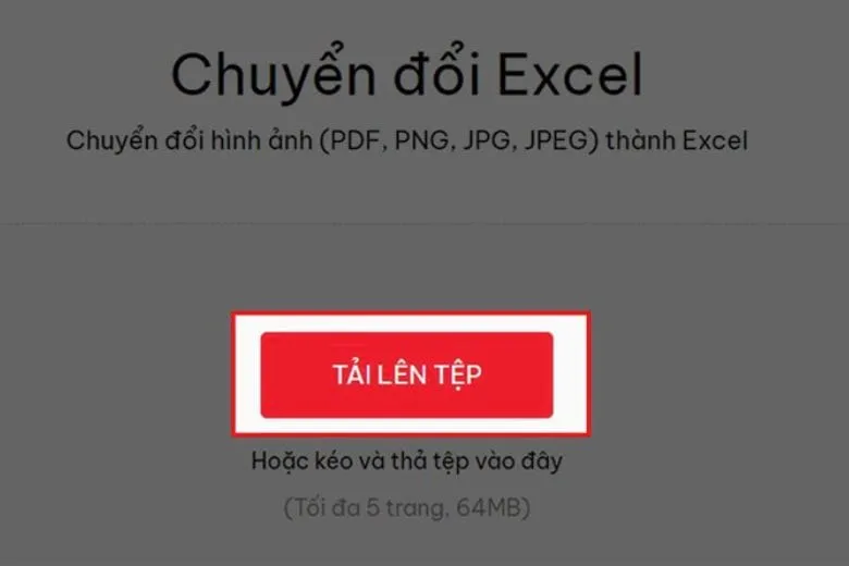 Cách hướng dẫn chuyển ảnh sang Excel Online ai cũng làm được