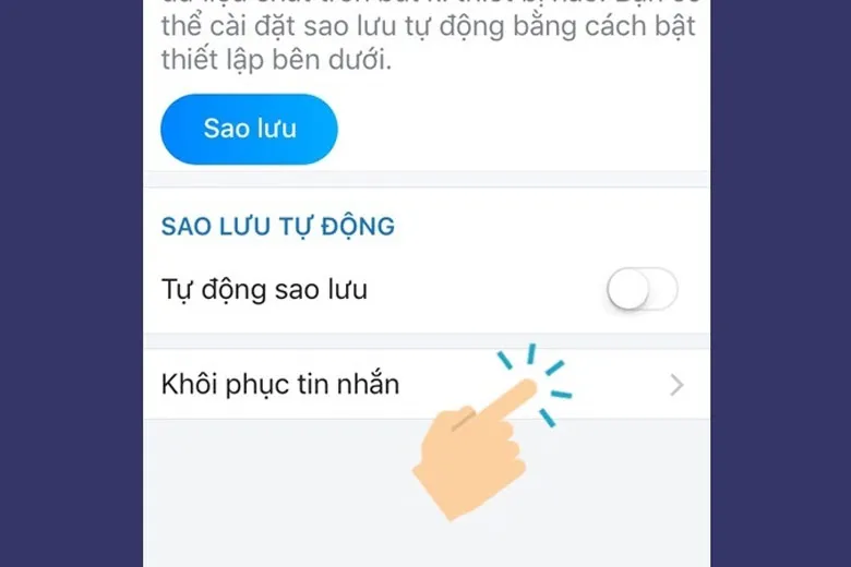 Cách khôi phục tin nhắn Zalo trên điện thoại đơn giản và hiệu quả nhất