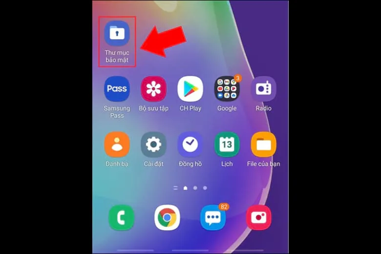 Cách kích hoạt thư mục bảo mật trên điện thoại Android
