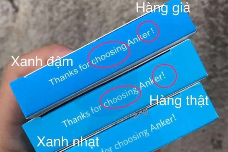 Cách kiểm tra pin dự phòng Anker chính hãng dễ dàng, chính xác