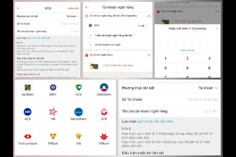 Cách liên kết tài khoản ngân hàng với Shopee nhanh chóng và đơn giản cho người dùng mới
