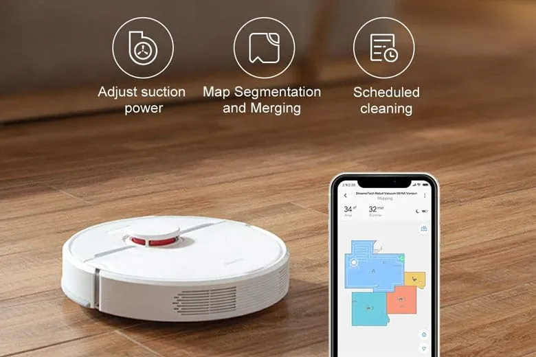 Cách lưu bản đồ Robot hút bụi Xiaomi lau dọn đúng cách