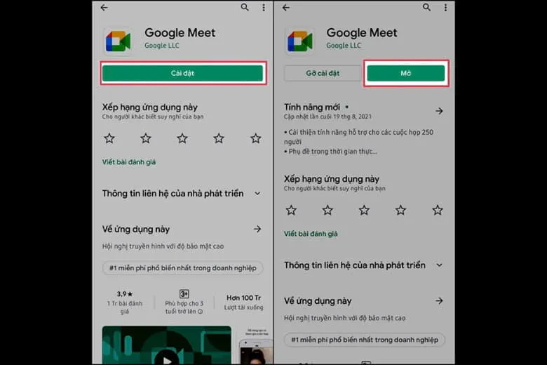 Cách tải Google Meet trên điện thoại, máy tính họp trực tuyến