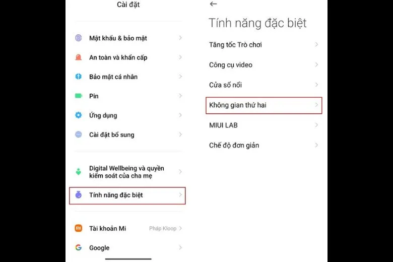 Cách tạo ứng dụng kép trên điện thoại Xiaomi Redmi Note 13 Pro Plus chỉ trong 1 phút