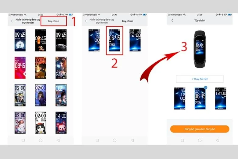 Cách thay đổi hình nền Mi Band cực đơn giản cho người mới