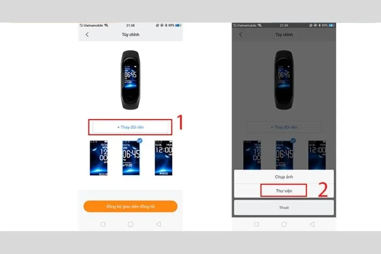 Cách thay đổi hình nền Mi Band cực đơn giản cho người mới