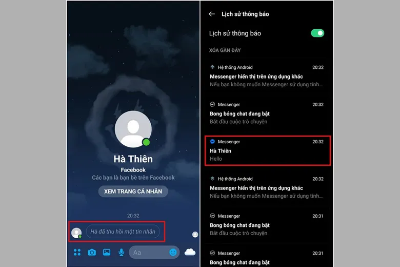 Cách xem tin nhắn đã thu hồi trên Messenger trên iPhone, Android, Máy tính cực dễ