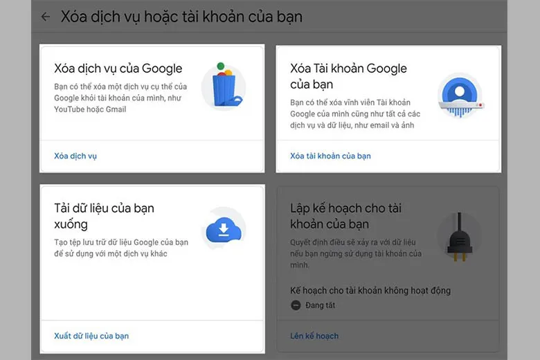 Cách xóa tài khoản Google trên điện thoại, máy tính vĩnh viễn đơn giản nhất