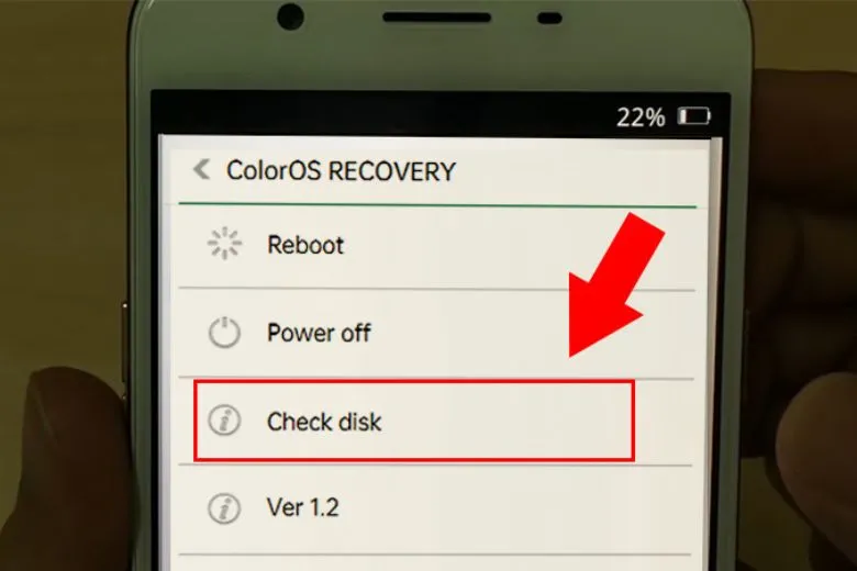 Cách xử lý khi điện thoại OPPO bị lỗi ColorOS Recovery nhanh chóng, đơn giản