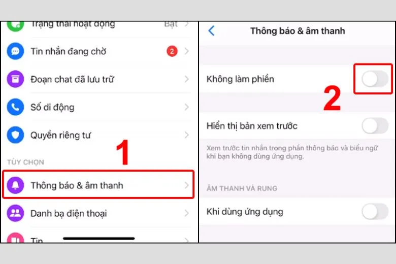 Hướng dẫn 10 cách khắc phục lỗi Messenger không hiện thông báo và tin nhắn đơn giản nhất