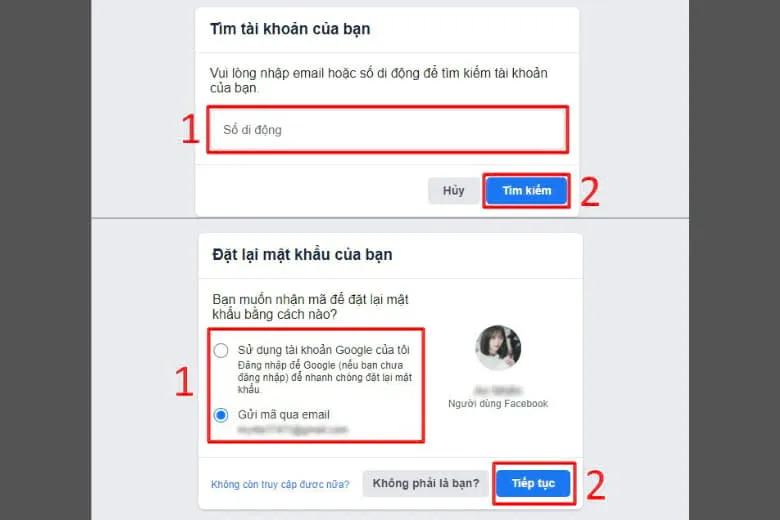 Hướng dẫn 10 cách lấy lại mật khẩu Facebook bị quên trong một nốt nhạc