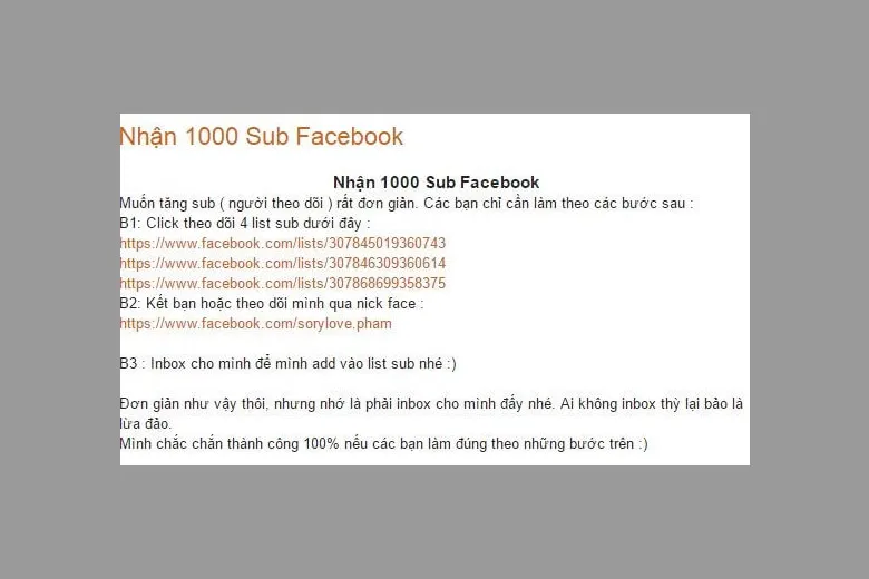 Hướng dẫn 10 cách tăng follow Facebook tốt nhất có thể bạn chưa biết