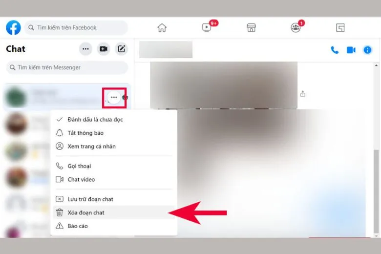 Hướng dẫn 10 cách xóa tin nhắn Messenger trên điện thoại và máy tính nhanh nhất